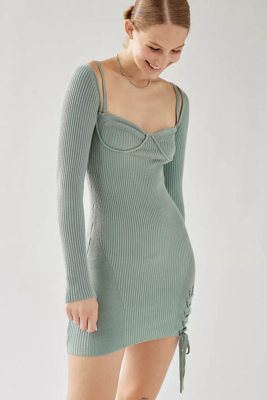 Look up draw string dress