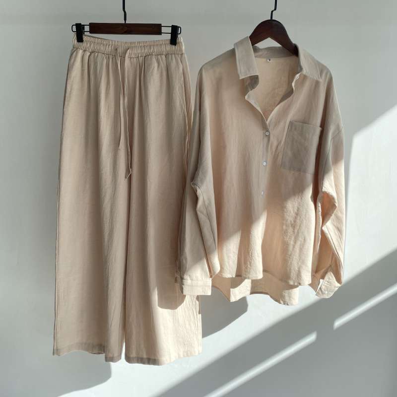fashionable Women's Slacks Cotton Shirt 2.0