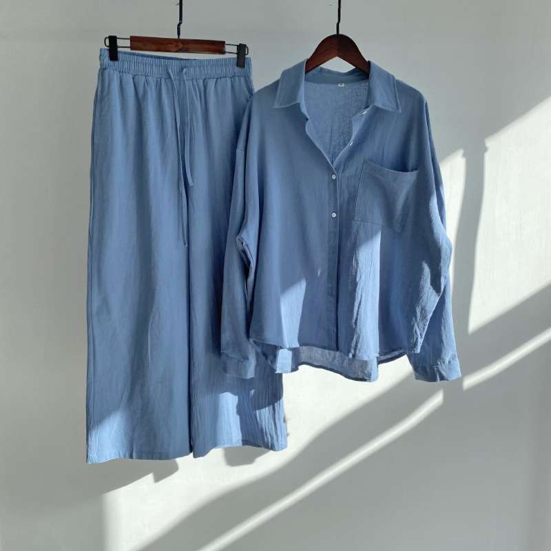 fashionable Women's Slacks Cotton Shirt 2.0