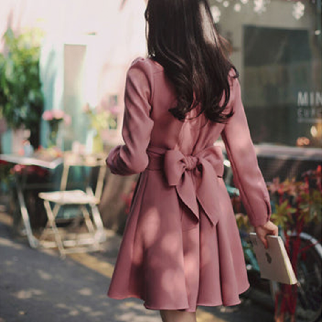 GOOD LIFE BACK BOW DRESS