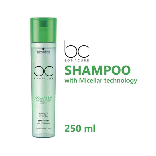 SCHWARZKOPF PROFESSIONAL BC BONACURE COLLAGEN VOLUME BOOST MICELLAR SHAMPOO (250 ML)